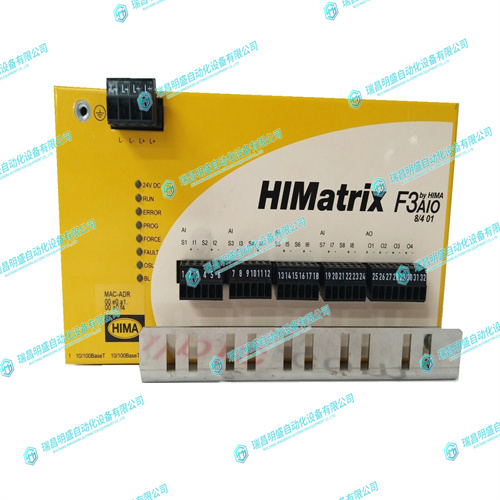 HIMA  F3 AIO 84 01控制器模块卡件