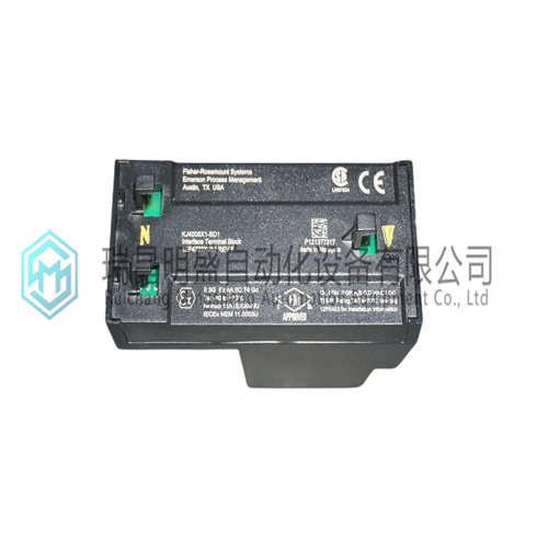 EMERSON KJ4006X1-BD1系列接口端子块