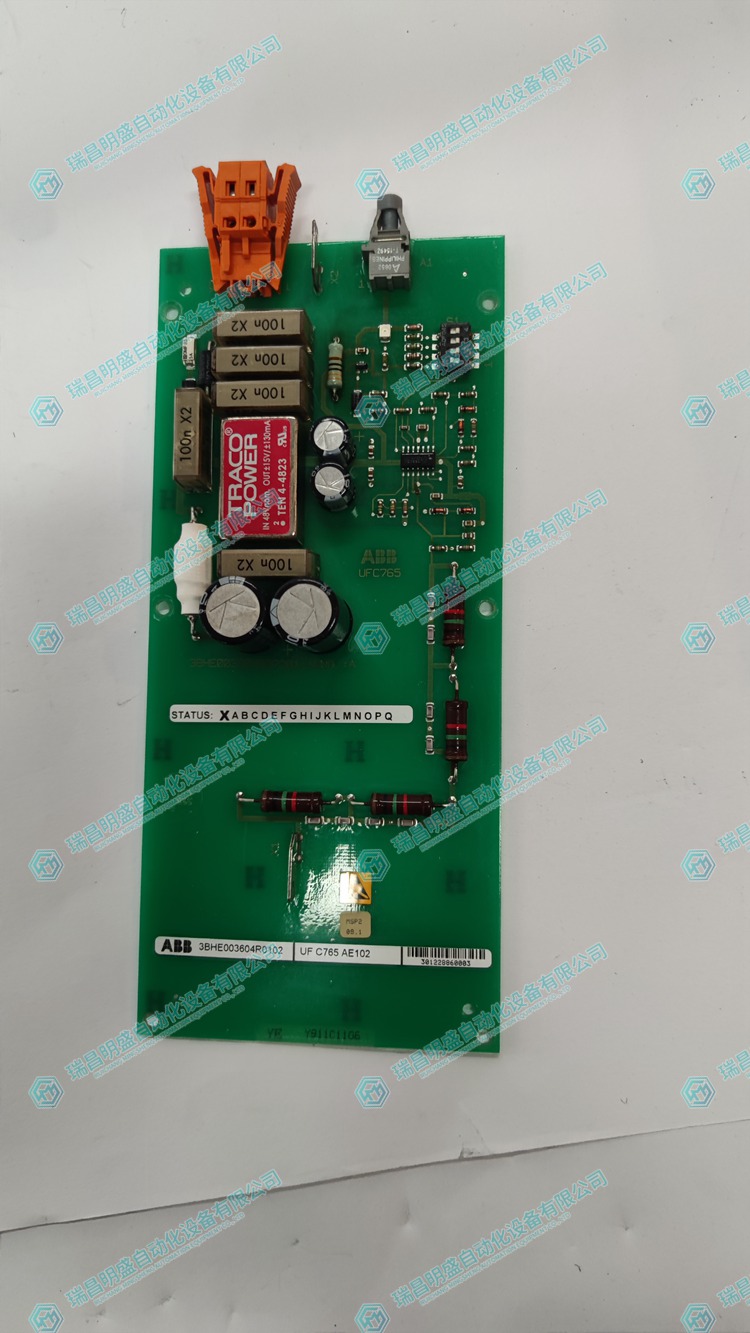 UFC765AE102 3BHE003604R0102  嵌入式智能通讯板 