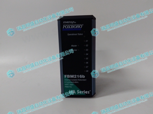 FOXBORO FBM216B P0927AJ现场控制处理器