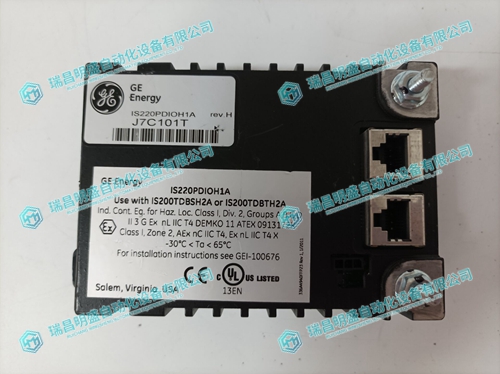 336A4940CSP23 IS220PDIOH1A输入输出模块
