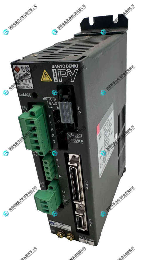 SANYO DENKI PY2A015A3-AL伺服驱动器(图1) sanyo_denki_py2a015a3-al_servo_amplifier_1.jpg