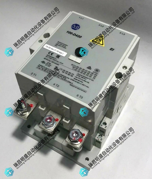 Allen Bradley 100-D420 接触器(图1) allen_bradley_100-d420_contactor_pulled_from_working_machine.jpg