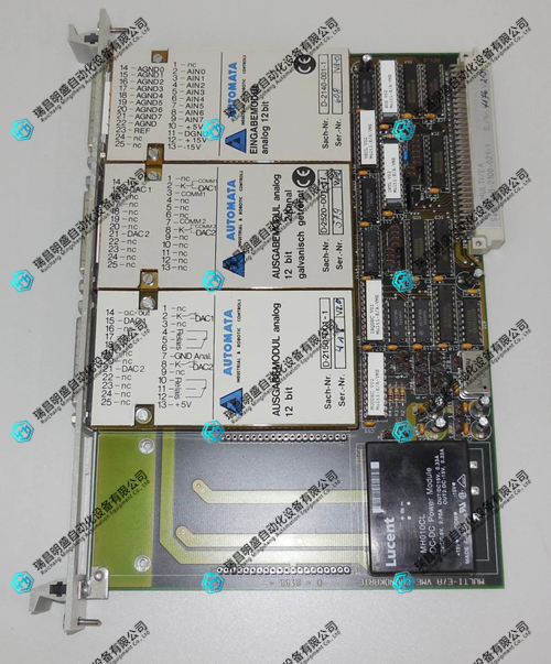AUTOMATA D-2100-021-1 VME 总线多功能 IO 模块